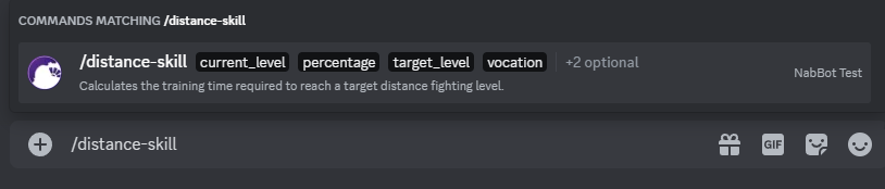 /distance-skill command