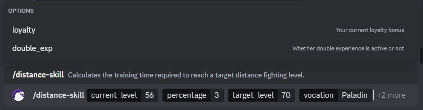 /distance-skill command