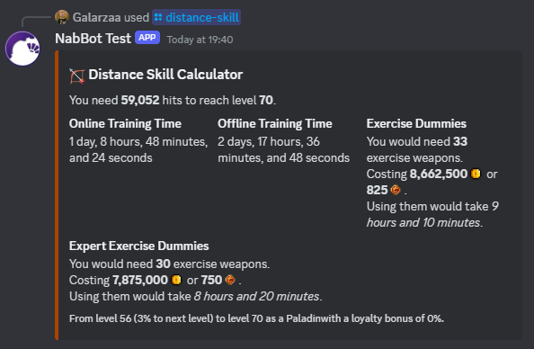 /distance-skill response